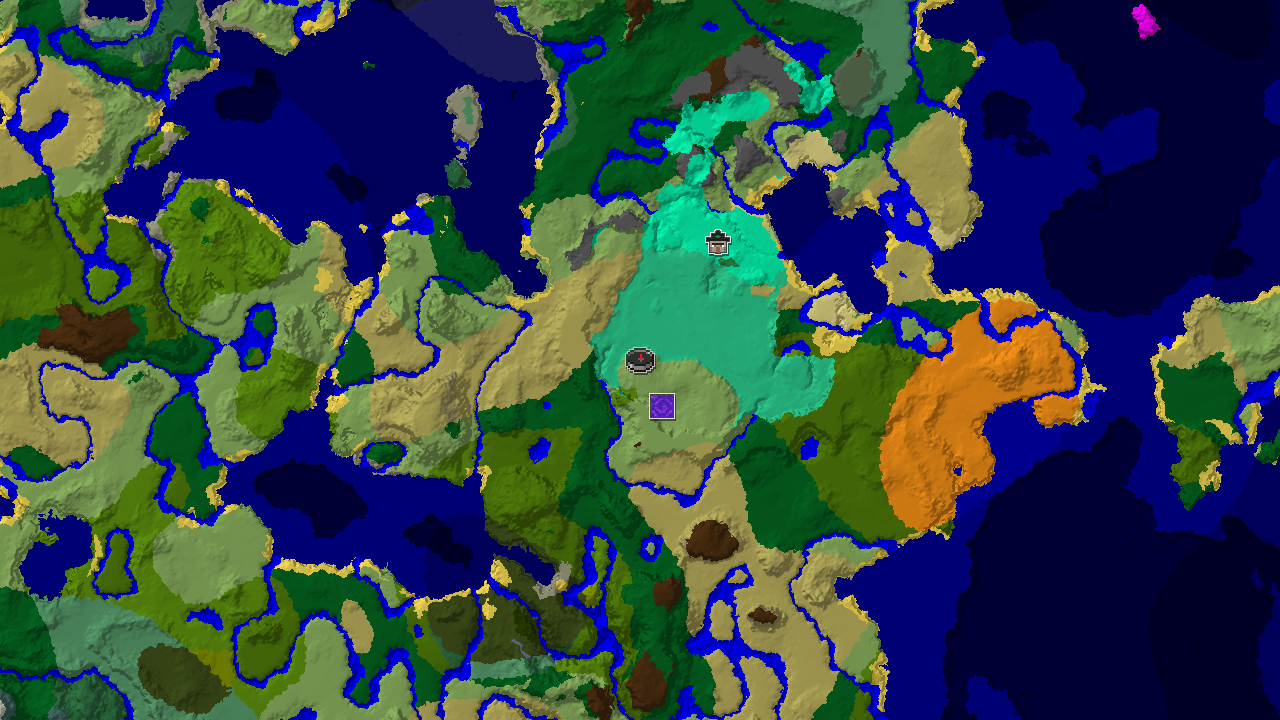 Plains Spawn With Mangrove Swamp and Ruined Portal Near