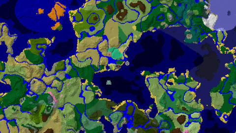 Forest Spawn With a Shipwreck and Mangrove Swamp Nearby