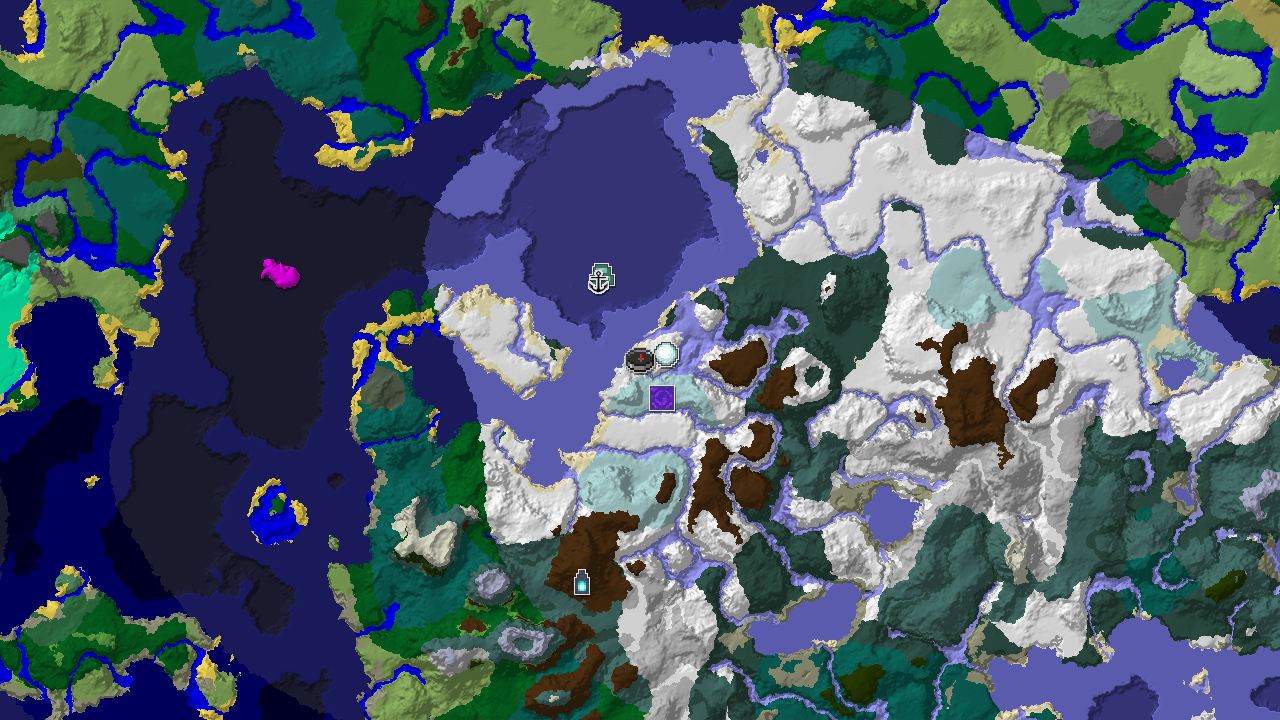 Spawn in Snowy Plains With an Igloo and Ruined Portal Nearby