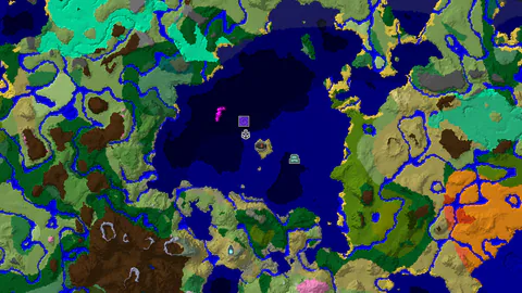 Savanna Spawn with Shipwreck and Ruined Portal Near