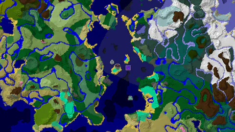 Ocean Monument and Shipwreck Near Plains Spawn