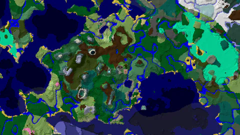 Jagged Peaks Spawn With an Ancient City Just 243 Blocks Away