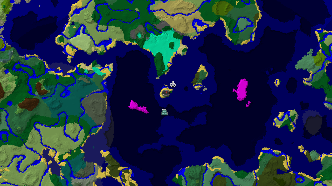 Ocean Monument and Shipwreck Within 300 Blocks of Spawn