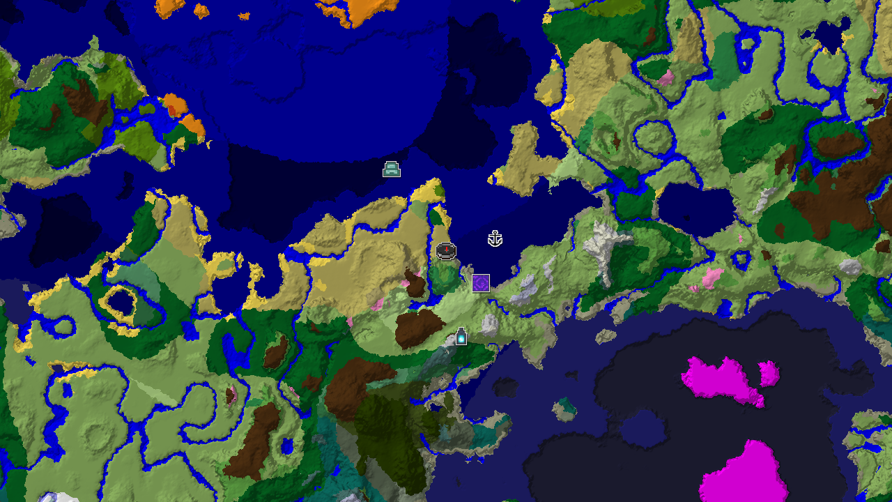 Plains Spawn, Ruined Portal, and Shipwreck Near
