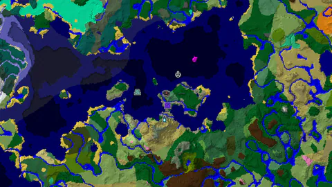 Old Growth Birch Forest Spawn, Ruined Portal 186 Blocks East
