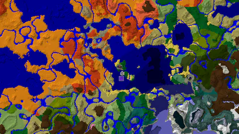 Shipwreck, Ruined Portal, and Jungle Near Spawn