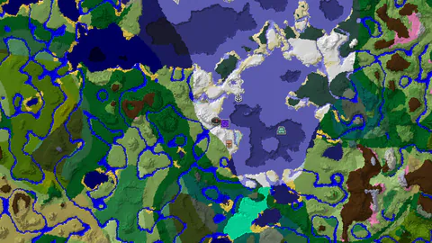 Ice Spikes Spawn With Ruined Portal and Village Nearby