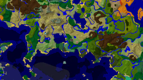 Forest Spawn with Village 219 Blocks East, Ancient City 968 Blocks Away