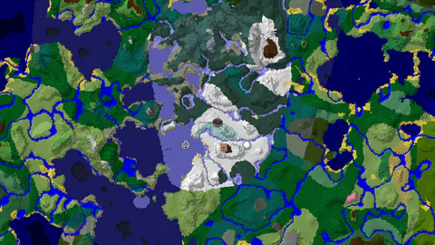 Ice Spikes Spawn with Village 305 Blocks Away
