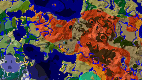 Wooded Badlands Spawn with Ancient City 263 Blocks Away