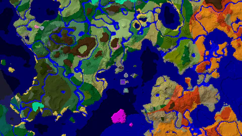 Shipwreck and Ocean Monument Near Plains Spawn