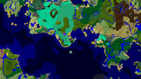 Mangrove Swamp and Shipwreck Near Spawn