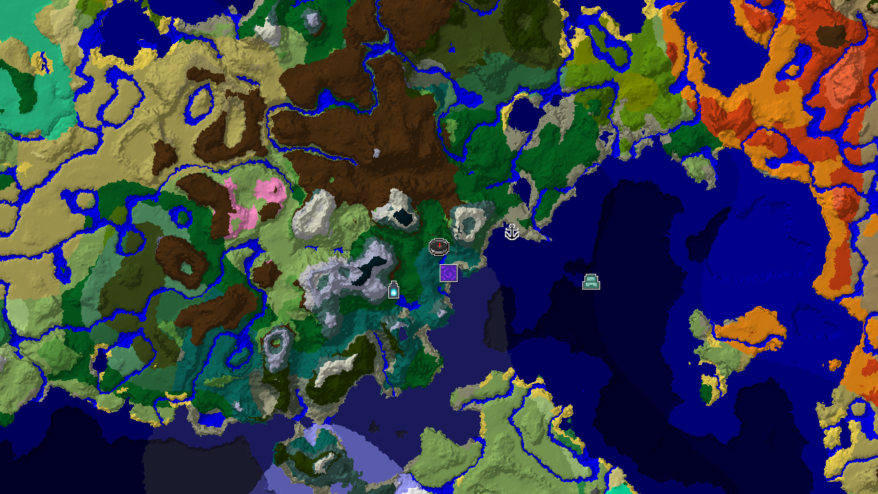 Forest Spawn With Ancient City and Ruined Portal Near