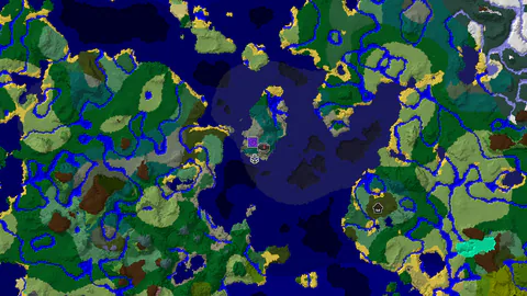Taiga Spawn With Ruined Portal and Shipwreck Near By