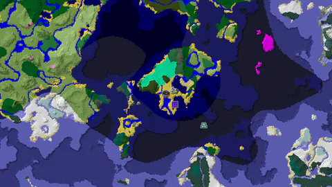 Shipwreck and Ocean Monument Within 761 Blocks of Spawn