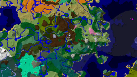 Ancient City at 142 Blocks, Woodland Mansion Far West