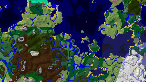 Village, Ruined Portal, and Shipwreck Around 300 Blocks From Spawn