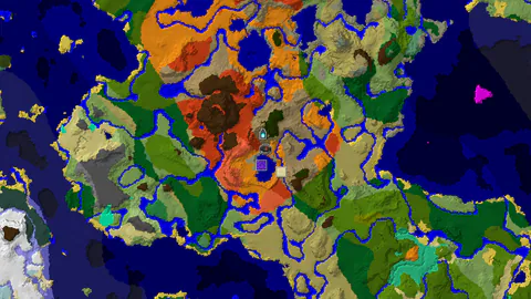 Ancient City and Ruined Portal Near Stony Shore Spawn