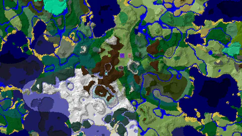 Ancient City 329 Blocks From Forest Spawn