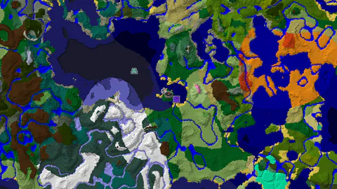 Shipwreck and Ruined Portal Near Forest Spawn