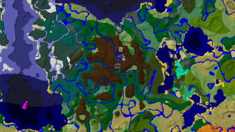 Ancient City 216 Blocks from Plains Spawn