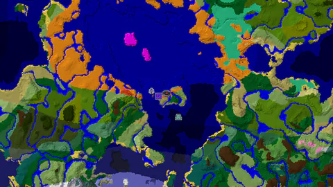 Eroded Badlands Spawn With Ruined Portal 126 Blocks Away