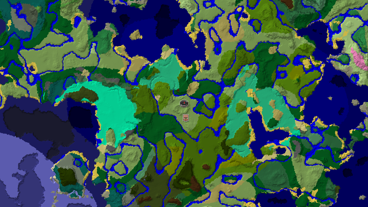 Plains Spawn With a Village About 200 Blocks Away