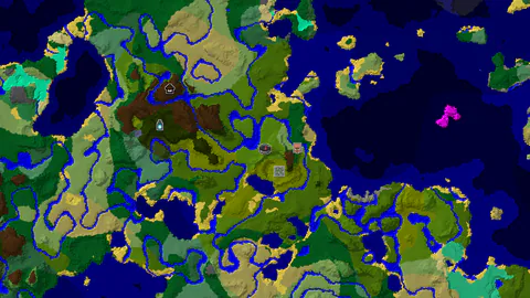 Sparse Jungle Spawn With Jungle Temple Nearby and Village East