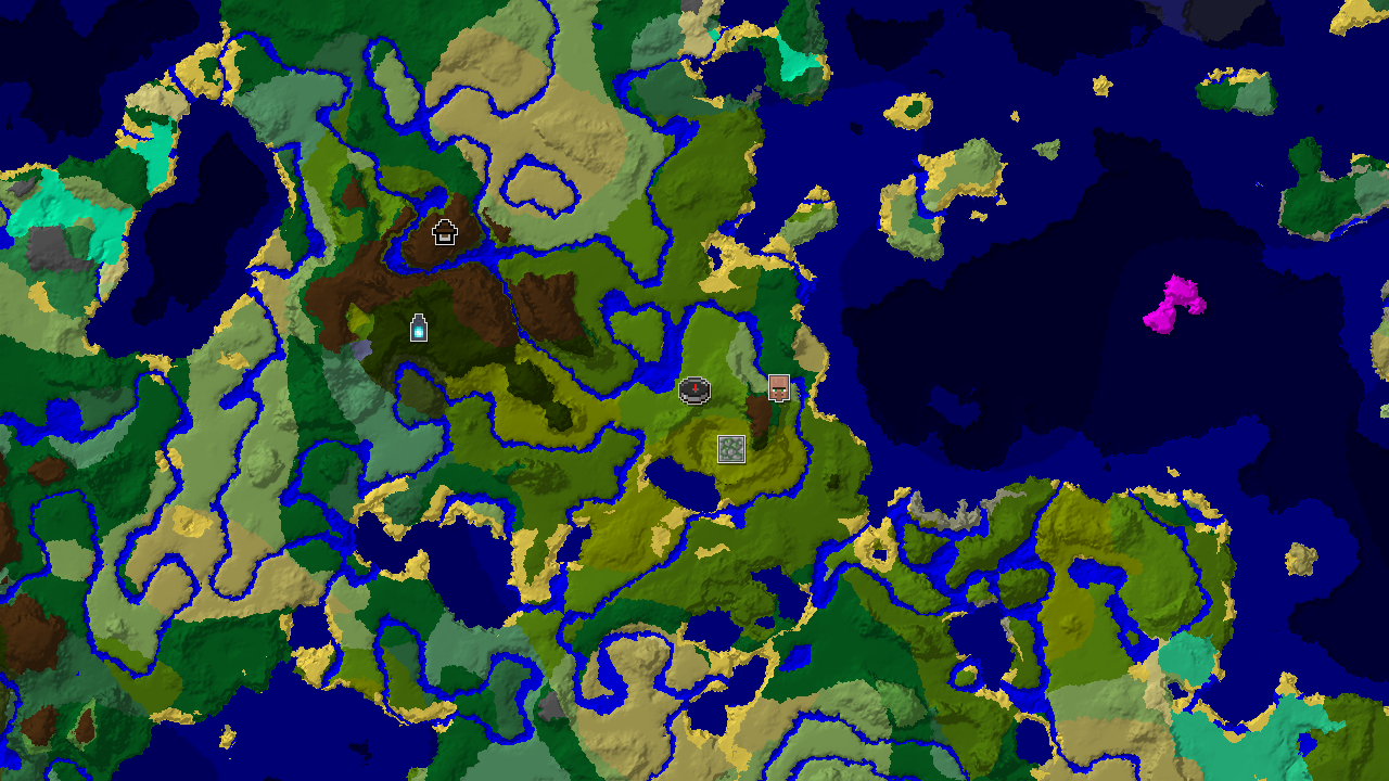 Sparse Jungle Spawn With Jungle Temple Nearby and Village East