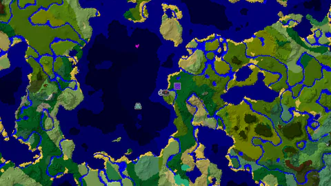Shipwreck and Ruined Portal Near Sparse Jungle Spawn