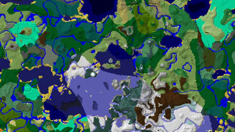 Plains Spawn, Shipwreck 194 Blocks, Ancient City 521 Blocks