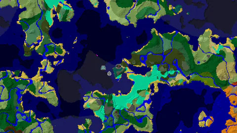 Shipwreck and Ocean Monument Within 330 Blocks of Spawn