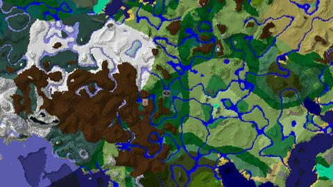 Forest Spawn with Village 355 Blocks Away, Ancient City 1054 Blocks West