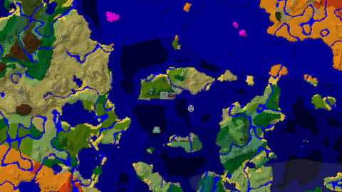 Jungle Temple 100 Blocks From Spawn, Ocean Monument Nearby