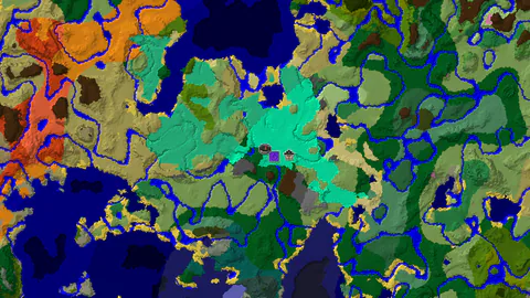 Swamp Spawn, Ruined Portal 114 Blocks Away, Witch Hut Nearby