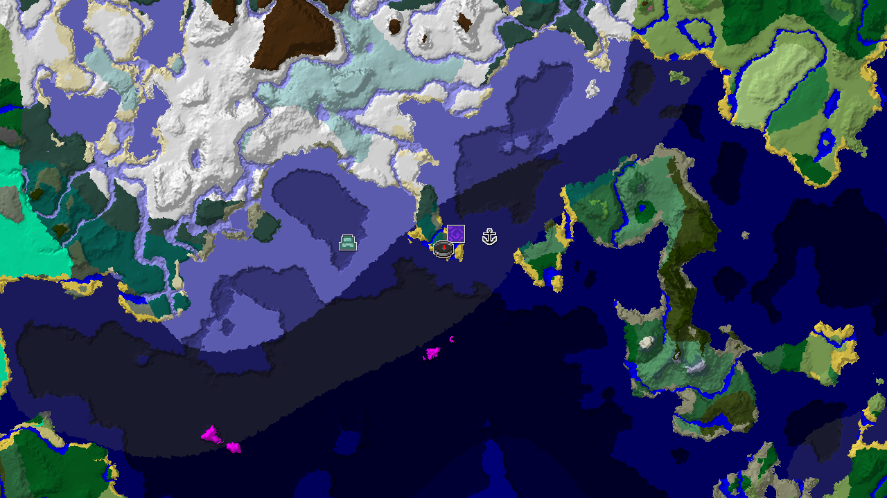 Spawn in Taiga With a Ruined Portal and Shipwreck Nearby