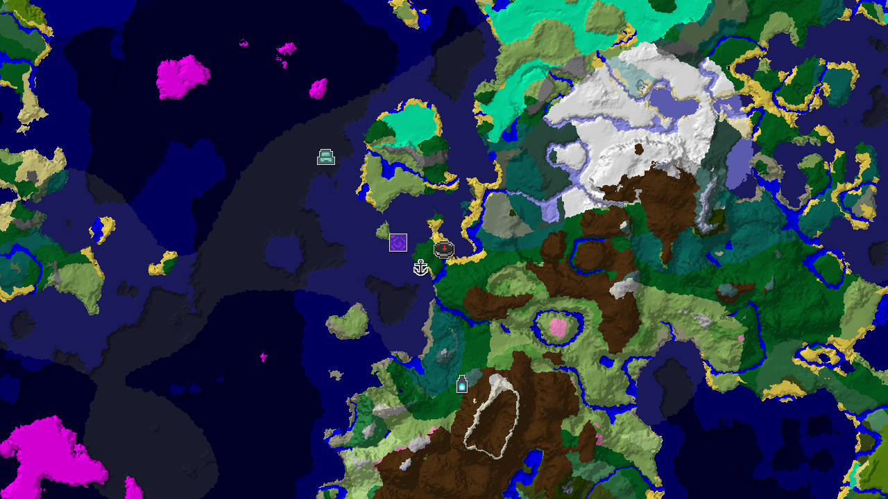 Forest Spawn With a Shipwreck and Ancient City Nearby