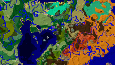Dark Forest Spawn With Ancient City and Ruined Portal Nearby