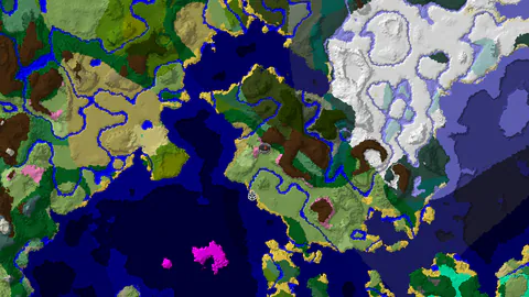Plains Spawn, Cherry Grove 64 Blocks and Shipwreck 472 Blocks From Spawn