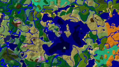 Savanna Spawn With an Ancient City 72 Blocks Away