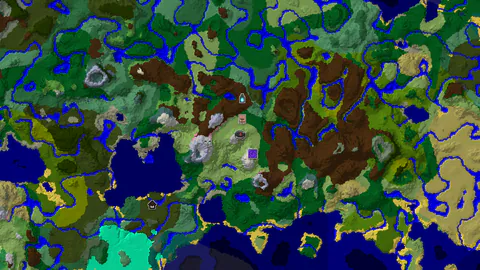 Spawn in Snowy Slopes, Village 170 Blocks Away, Ancient City 393 Blocks South