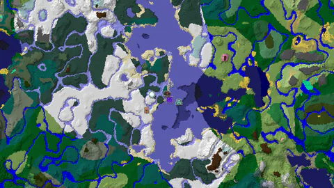 Ruined Portal, Shipwreck, and Ocean Monument All Within 220 Blocks