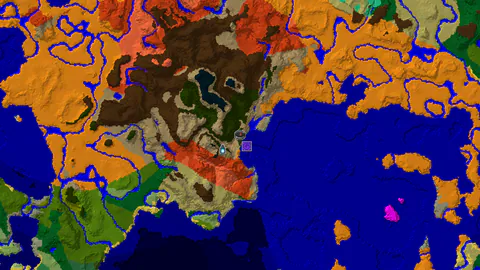 Wooded Badlands Spawn, Ancient City 239 Blocks Away
