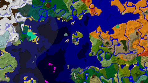 Shipwreck and Ocean Monument Near Forest Spawn