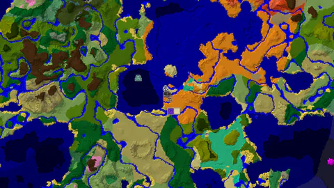 Desert Spawn with a Village 82 Blocks Away and a Shipwreck Nearby
