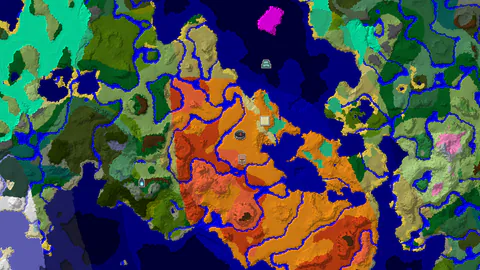Desert Spawn with Village and Pyramid Within 300 Blocks