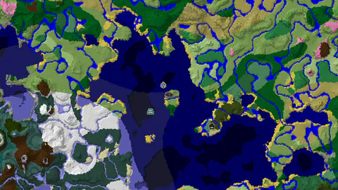 Plains Spawn With a Woodland Mansion 802 Blocks Away