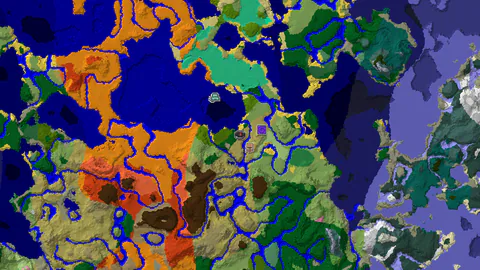Waterside Village 170 Blocks From Forest Spawn