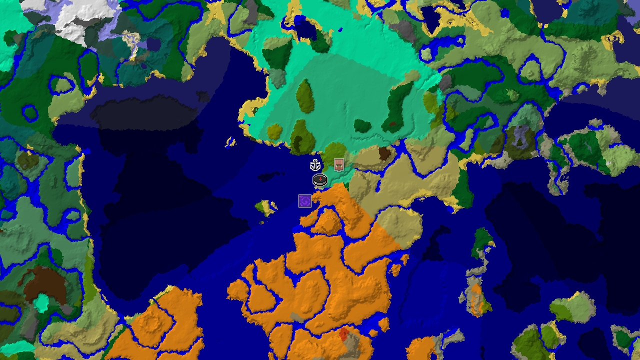 Mangrove Swamp and Shipwreck Near Spawn
