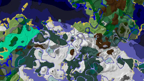 Snowy Plains Spawn With an Igloo and Ancient City Nearby